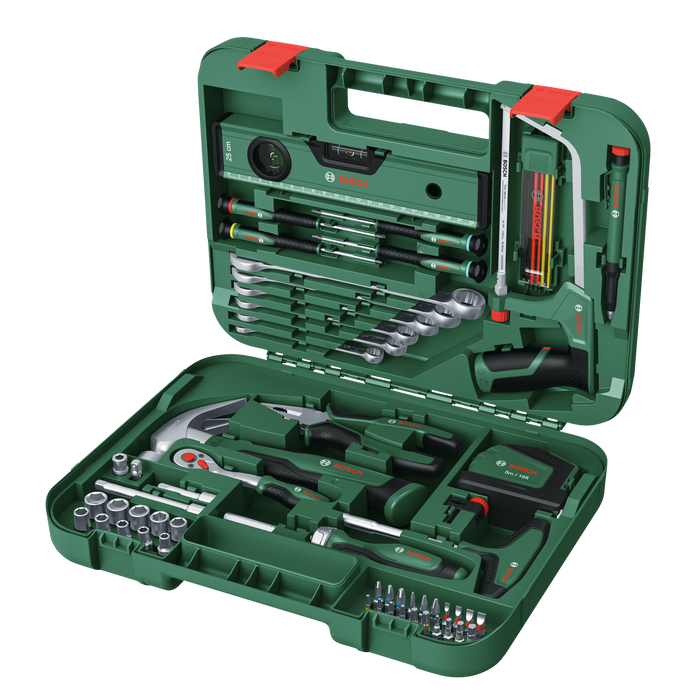 BOSCH Advanced set ručnog alata od 64 komada - (1600A02ZB3)-SBT Alati Beograd