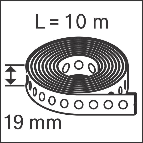 BOSCH PRO FMS-19 Metal remen, 10 m × 19 mm - (1600A032GL)-SBT Alati Beograd