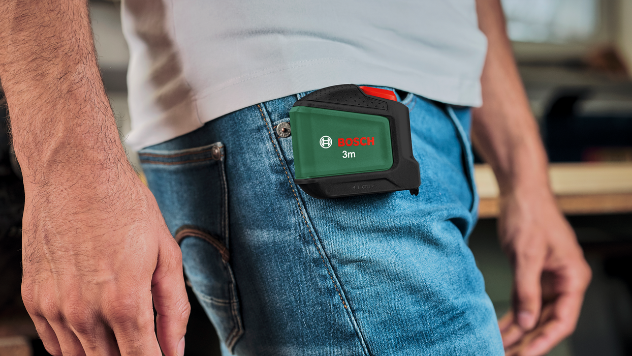 BOSCH Trakasti metar 3 m - Merna traka Tape Measure 3m (1600A032UX)-SBT Alati Beograd