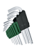 BOSCH 9-delni set ključa sa šestougaonom glavom - Rakljasti ključ Hex Key Set 9-piece (1600A032V1)-SBT Alati Beograd