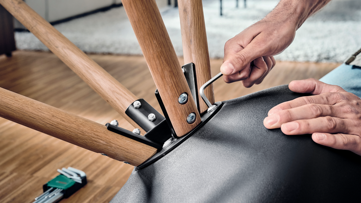 BOSCH 9-delni set ključa sa šestougaonom glavom - Rakljasti ključ Hex Key Set 9-piece (1600A032V1)-SBT Alati Beograd