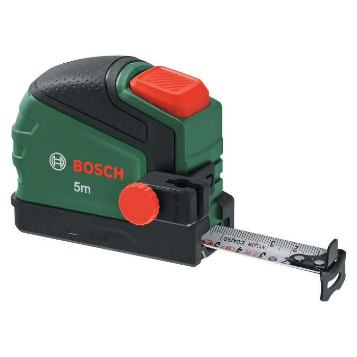 BOSCH Trakasti metar od 5 m + držač za olovku - Merna traka Tape Measure 5m incl. pencil (1600A03318)-SBT Alati Beograd