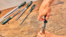 BOSCH File Set 200 mm / 8" with brush 4-Piece - Turpija File Set + Brush (1600A034GM)-SBT Alati Beograd