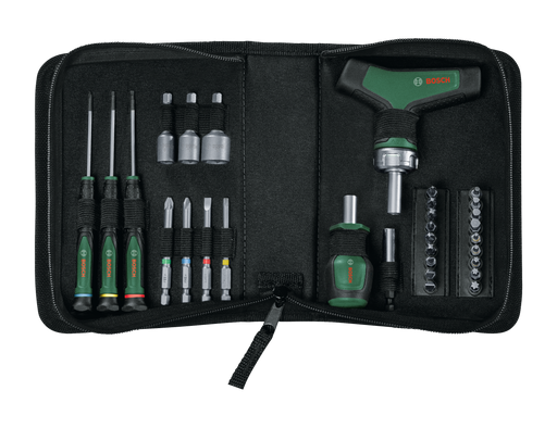 BOSCH 31-delni mešoviti set za pričvršćivanje - Odvrtač Screwdriver Set 31 (1600A039HX)-SBT Alati Beograd