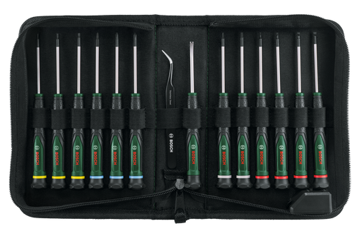 BOSCH 15-delni set preciznih odvrtača - Odvrtač Prec Screwdriver Set (1600A039J4)-SBT Alati Beograd