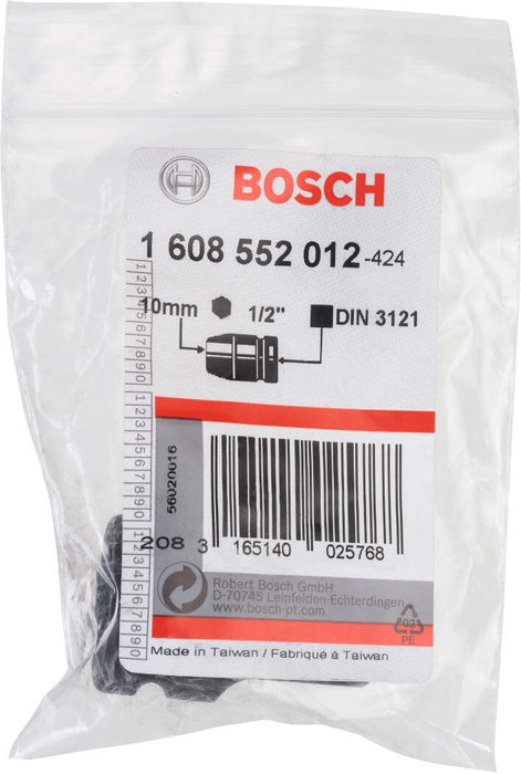 Bosch umetak nasadnog ključa 10 mm, 40 mm, 25 mm, M 6, 17,6 mm - 1608552012