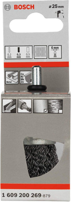 Bosch četka u obliku kičice 25 mm, 0,3 mm - 1609200269