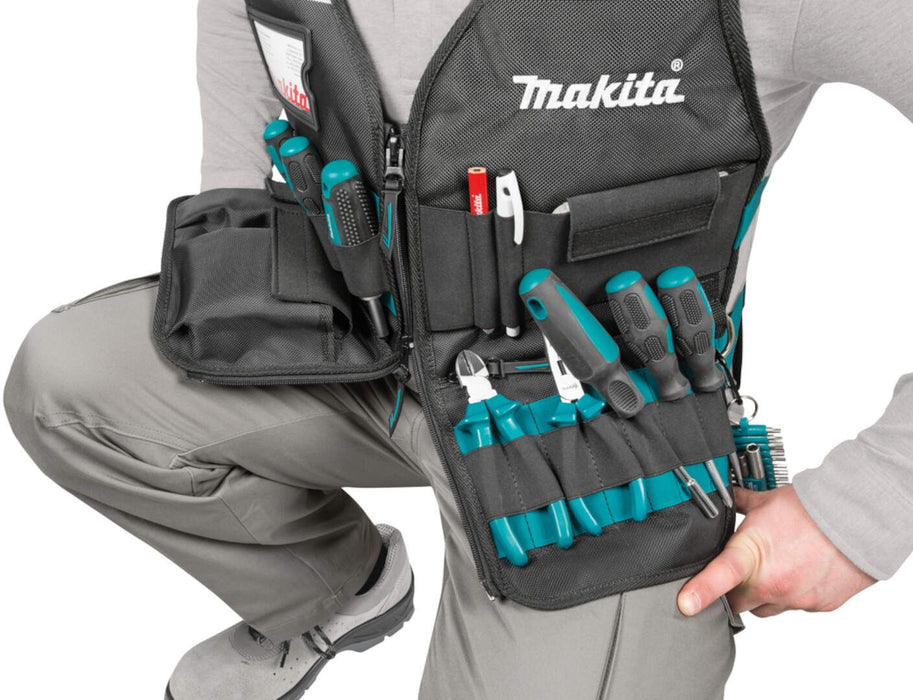 Prsluk za rad sa podesivim džepovima Makita E-15609