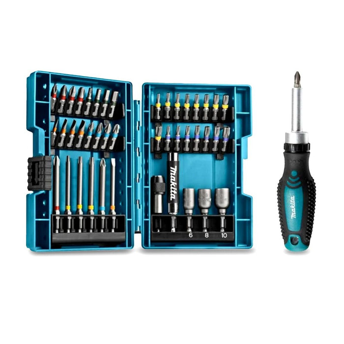 43-delni set bitova sa račnom Makita E-25096