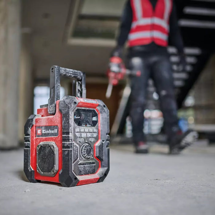 Einhell TE-CR 18 Li DAB+/FM/BT akumulatorski radio, bez baterije i punjača