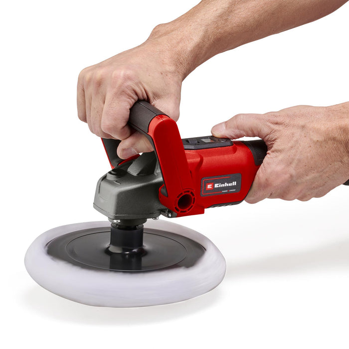 EINHELL - CE-CP 18/180 Li E-Solo, Akumulatorski uređaj za poliranje i brušenje - (2093320)-SBT Alati Beograd