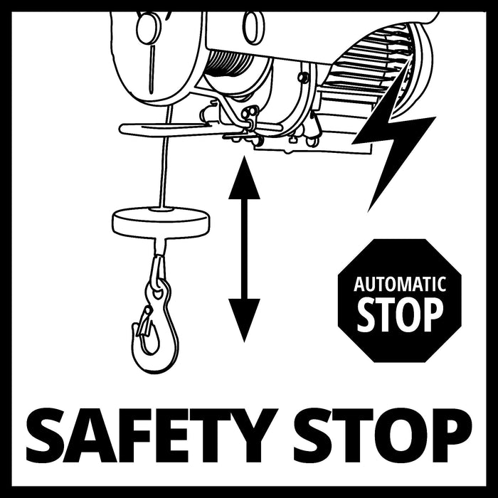 EINHELL - TC-EH 250, Dizalica sa sajlom - (2255130)-SBT Alati Beograd