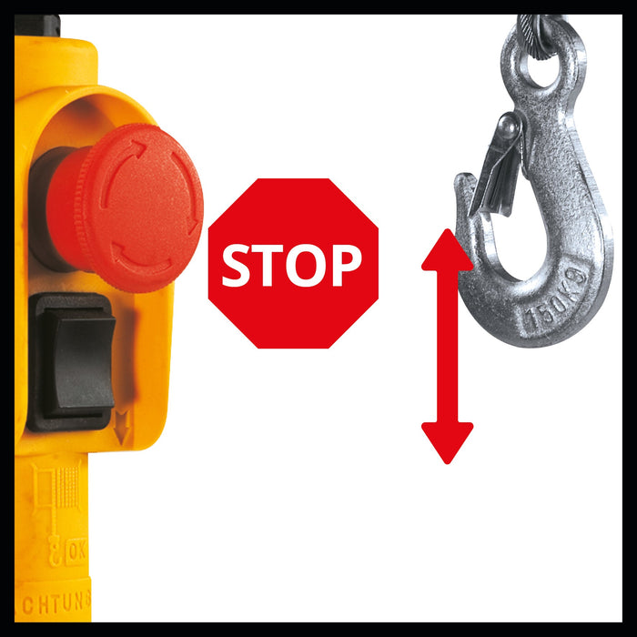 EINHELL - TC-EH 250, Dizalica sa sajlom - (2255130)-SBT Alati Beograd