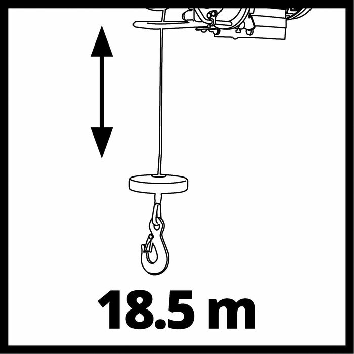 EINHELL - TC-EH 600, Dizalica sa sajlom - (2255150)-SBT Alati Beograd