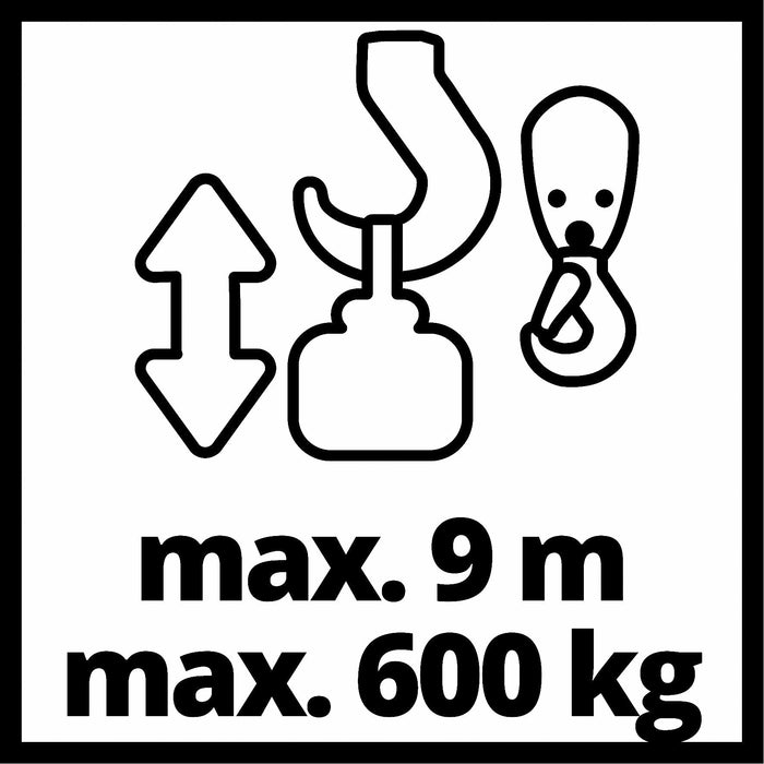 EINHELL - TC-EH 600, Dizalica sa sajlom - (2255150)-SBT Alati Beograd