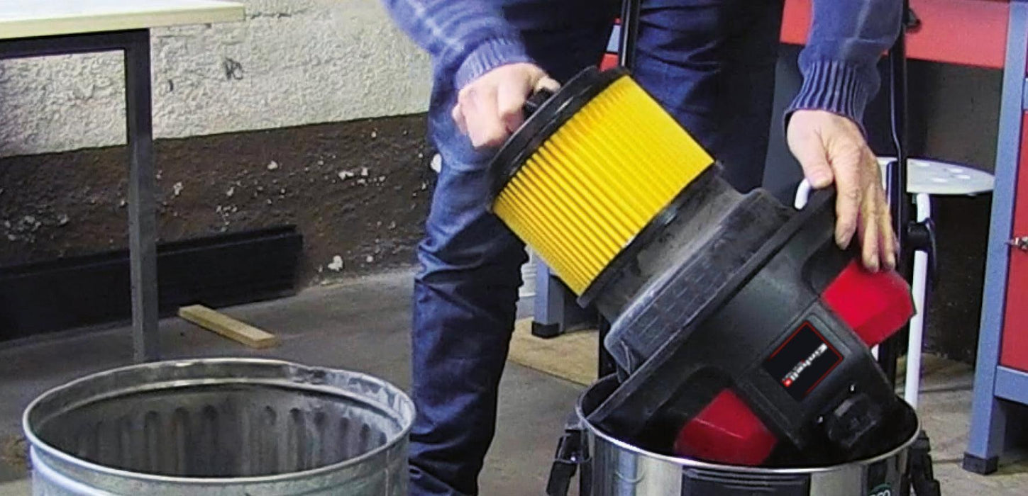 EINHELL - Dugotrajni filter za suvo usisavanje sa kapom, za DUO, INOX serije - (2351113)-SBT Alati Beograd