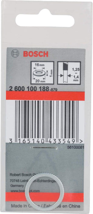 Bosch redukcioni prsten za listove kružne testere 20 x 16 x 1 mm - 2600100188