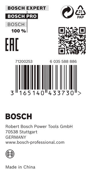 BOSCH Redukcioni prsten za PRO list kružne testere, 25.4×1,2×20 mm - Prsten reduktor H 25,4x20-1,2 (2600100207)-SBT Alati Beograd
