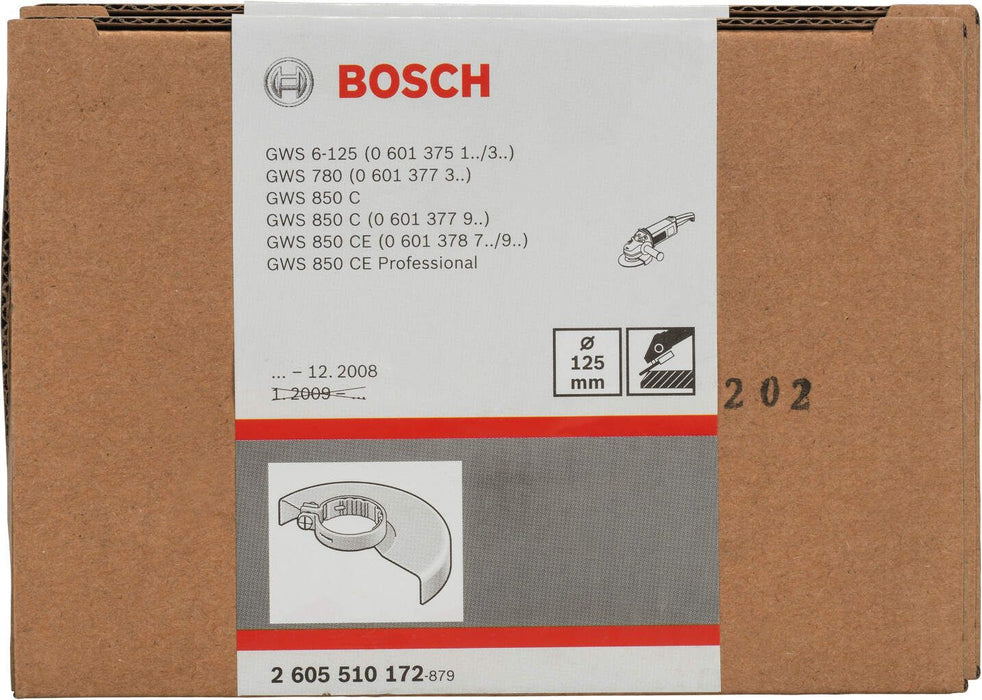 Bosch štitnik bez pokrovnog lima 125 mm, sa kodiranjem - 2605510172