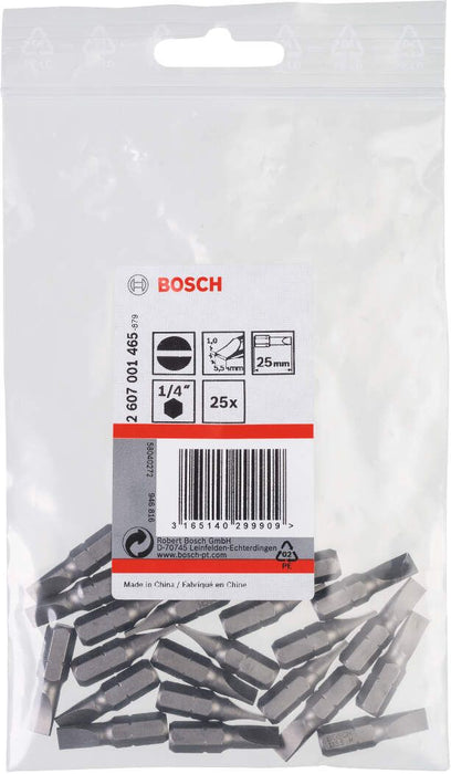 Bosch bit odvrtača ekstra-tvrdi S 1,0x5,5, 25 mm - 2607001465