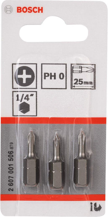 Bosch bit odvrtača ekstra-tvrdi PH 0, 25 mm - 2607001506