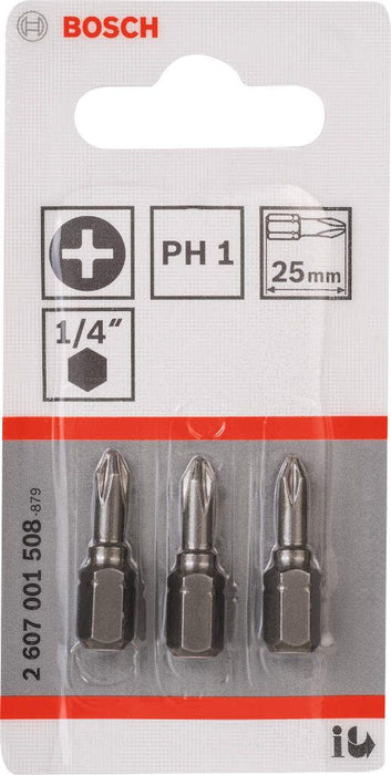 Bosch bit odvrtača ekstra-tvrdi PH 1, 25 mm - 2607001508