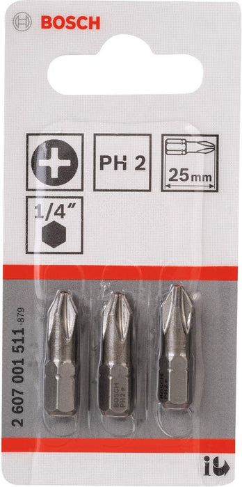 Bosch bit odvrtača ekstra-tvrdi PH 2, 25 mm - 2607001511