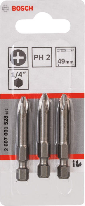 Bosch bit odvrtača ekstra-tvrdi PH 2, 49 mm - 2607001528