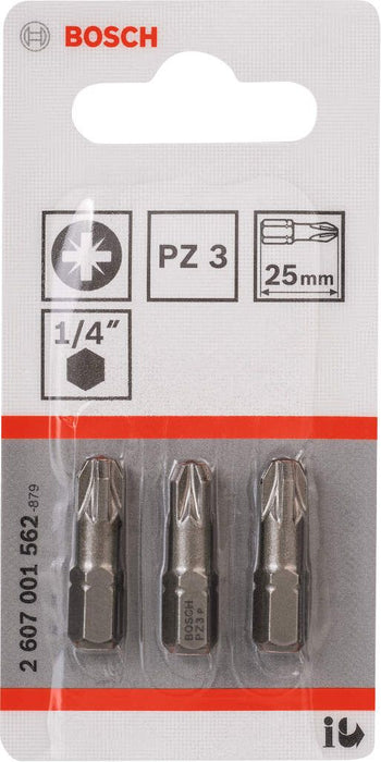 Bosch bit odvrtača ekstra-tvrdi PZ 3, 25 mm - 2607001562