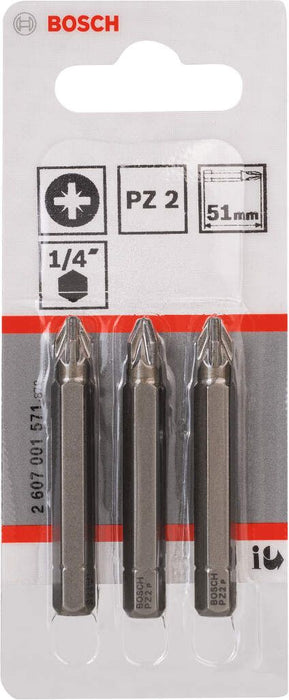 Bosch bit odvrtača ekstra-tvrdi PZ 2, 51 mm - 2607001571
