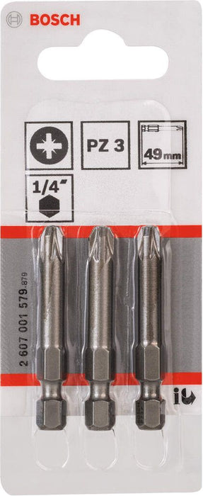 Bosch bit odvrtača ekstra-tvrdi PZ 3, 49 mm - 2607001579
