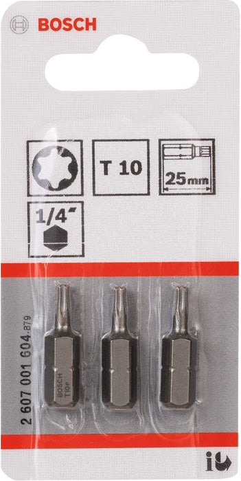 Bosch bit odvrtača ekstra-tvrdi T10, 25 mm - 2607001604