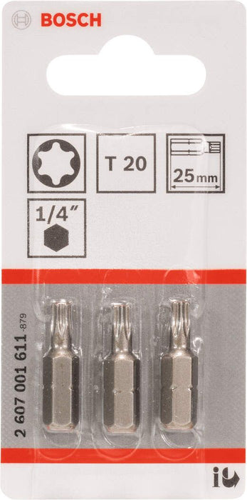 Bosch bit odvrtača ekstra-tvrdi T20, 25 mm - 2607001611