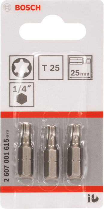 Bosch bit odvrtača ekstra-tvrdi T25, 25 mm - 2607001615