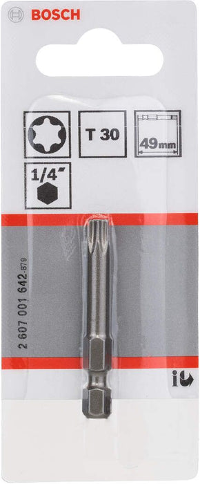 Bosch bit odvrtača ekstra-tvrdi T30, 49 mm - 2607001642