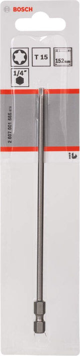 Bosch bit odvrtača ekstra-tvrdi T15, 152 mm - 2607001666