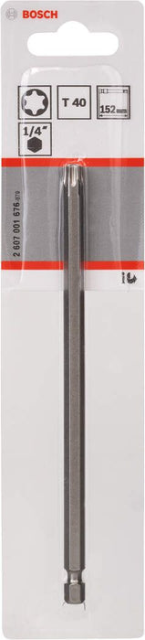 Bosch bit odvrtača ekstra-tvrdi T40, 152 mm - 2607001676