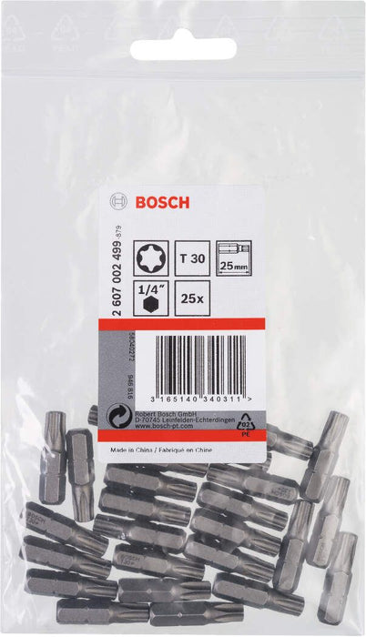 Bosch bit odvrtača ekstra-tvrdi T30, 25 mm - 2607002499