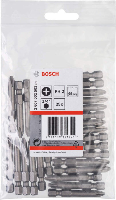 Bosch bit odvrtača ekstra-tvrdi PH 2, 49 mm - 2607002503