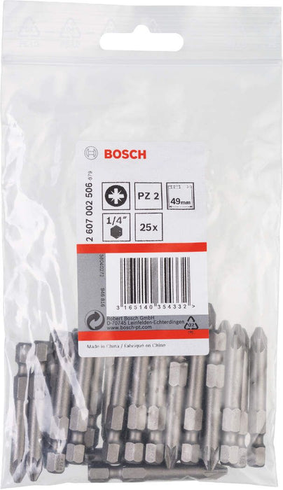 Bosch bit odvrtača ekstra-tvrdi PZ 2, 49 mm - 2607002506
