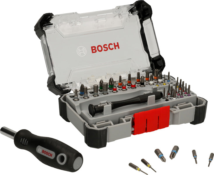 BOSCH Set preciznih nastavaka za odvrtač, 42 kom. - 42-delni set preciznih odvijača (2607002835)-SBT Alati Beograd