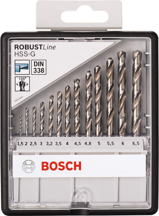 Bosch 13-delni Robust Line set HSS-G burgija za metal (2607010538)