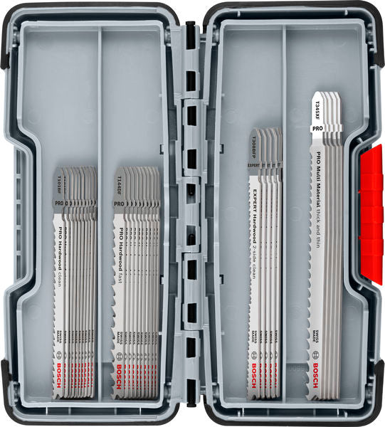 BOSCH PRO Wood and Metal set za izradu kuhinja 100 mm, 30 delova - Set listova testere RB - 30ER SET (2607011945)-SBT Alati Beograd