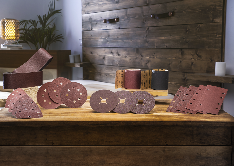 BOSCH Kombinovani komplet brusnih traka 75 x 533 mm, 9 delova - 9-delni set br.listova 74Х533 P60/80/100 (2607017155)-SBT Alati Beograd