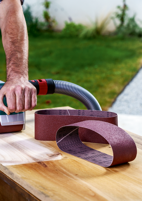 BOSCH Kombinovani komplet brusnih traka 75 x 533 mm, 9 delova - 9-delni set br.listova 74Х533 P60/80/100 (2607017155)-SBT Alati Beograd