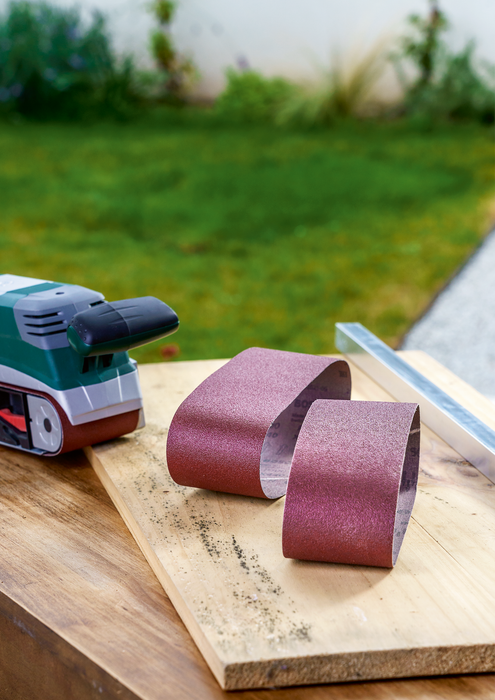 BOSCH Kombinovani komplet brusnih traka 75 x 533 mm, 9 delova - 9-delni set br.listova 74Х533 P60/80/100 (2607017155)-SBT Alati Beograd