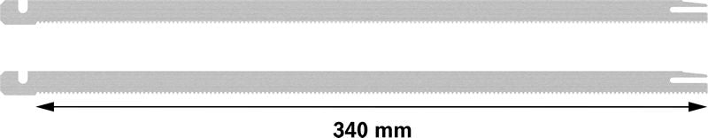 BOSCH PRO Foam list testere, 300 mm, 2 kom. - 2-delni set listova testere 300 mm (2607018012)-SBT Alati Beograd