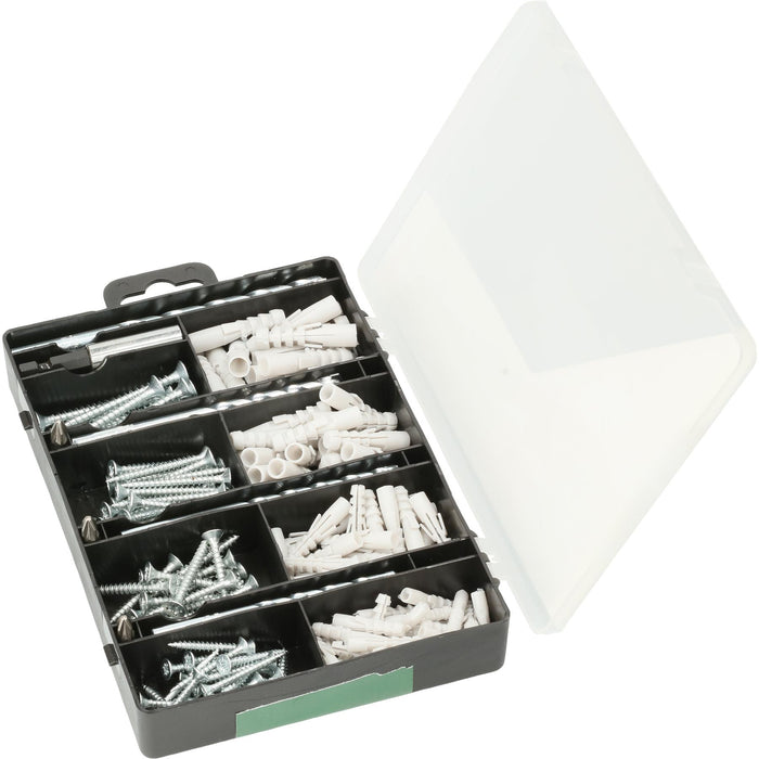 BOSCH Komplet za fiksiranje, 173 dela - 173-delni „set za pričvršćivanje“ (2607019511)-SBT Alati Beograd