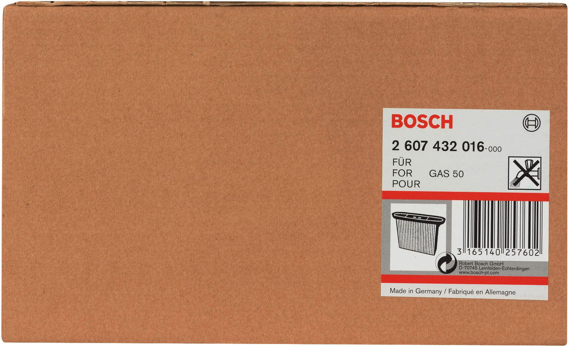 Bosch naborani filter od celuloze 8600 cm², 257 x 69 x 187 mm - 2607432016