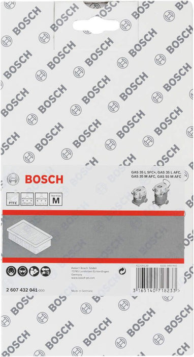 Bosch pljosnati naborani filter od politetrafluoretilena za GAS 35-55 - 2607432041